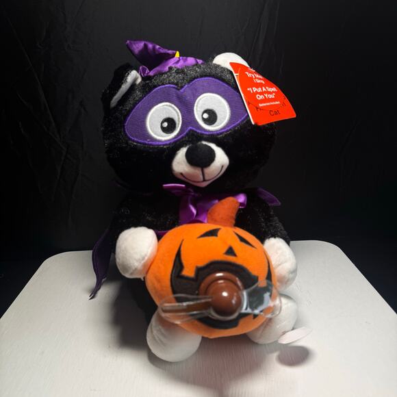 Spooky Village Animated LED CAT - Sings " I PUT A SPELL ON YOU " NWT - Picture 1 of 2